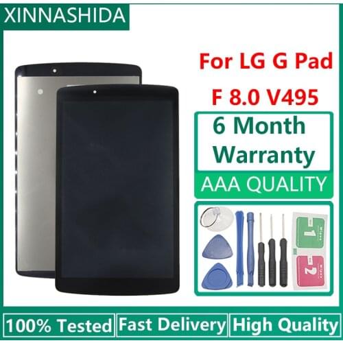 For LG G Pad F 8.0 V495 V496 V497 V498 LCD Display Touch Screen Digitizer Assembly