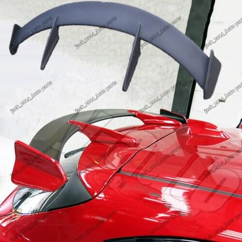 Primer Tail Fins Cover Trim Rear Spoiler For Mazda CX-5 CX5 Hatchback 2017-2018 Car modification