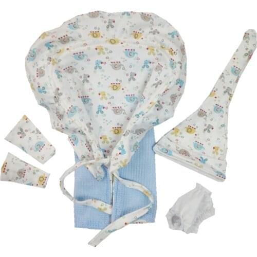 Keep Blanket Underpants Socks Outfit for 10 "11" Reborn Baby Girl Boy Dolls