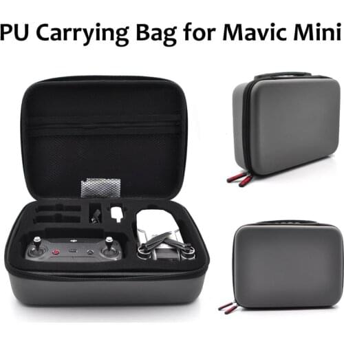 Mavic Mini Bag Portable Carrying Case Waterproof PU Storage bag For DJI Mavic Mini Drone Accessories