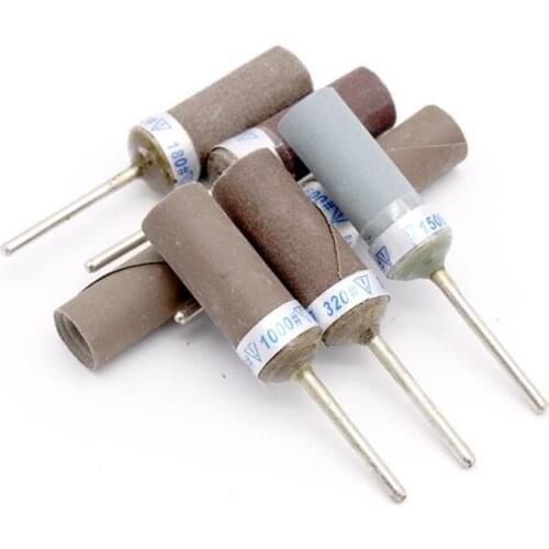 Sandpaper stick carving jade polishing electric grinder hanging mill grinding accessories with 2.3mm handle