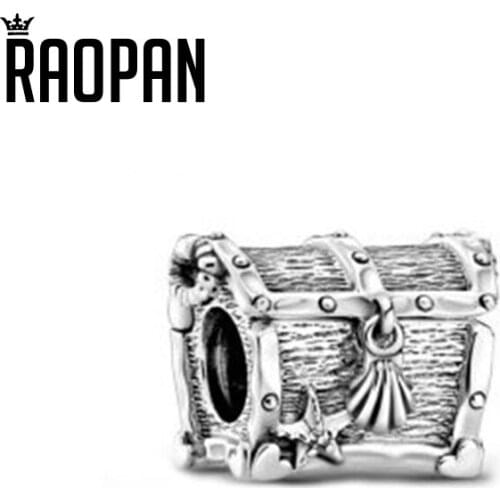 RAOPAN 2021 New Ocean Series Treasure Box Charm Charm Bracelet Girl Fashion Jewelry 799432C00