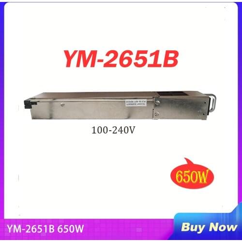 Server Power Supply For 3Y YM-2651B 100-240V 650W Fully Tested
