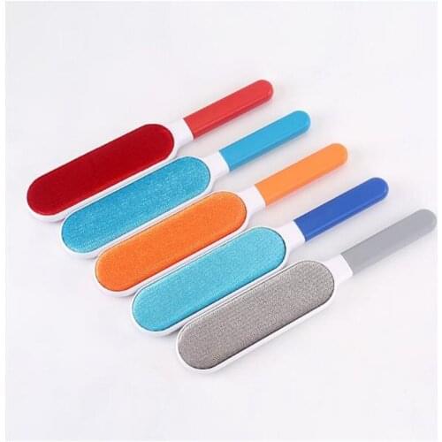 Pet Dog Brush Cat Grooming Comb Clothes Sofa Hairbrush Cleaning Tool Hair Remover Brush Pet Cleaning Supplies Plastic