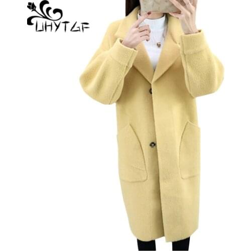 Женские зимние кардиганы UHYTGF China At AliExpress