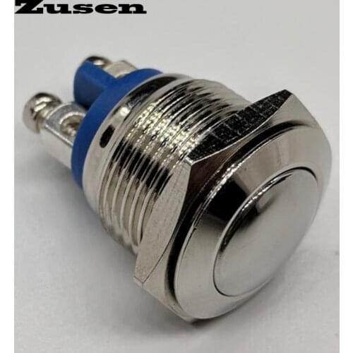 Zusen 16mm Dome head Momentary Push Button Switch(ZS16B-10/N)