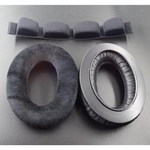 Top Quality 1 Pair Soft Foam Ear Pads Cushion Cup Earpads Earmuffs with headband For Headphones HD545 HD565 HD580 HD650