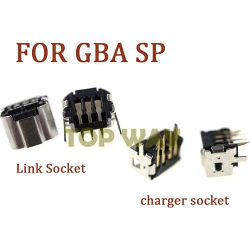 2 Player Game Link Connect Jack Connector plug connect port jack For Nintendo Gameboy Advance GBA SP Console Socket 2pcs/lot