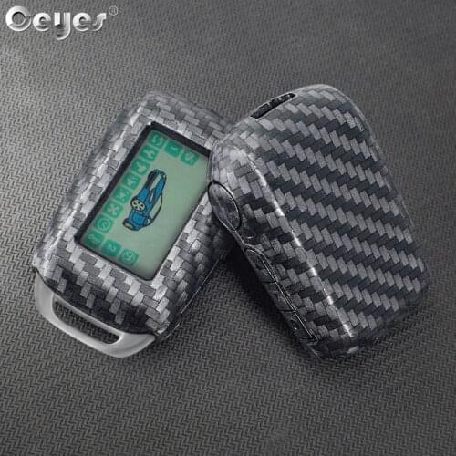 Ceyes Car Styling Accessories Key Covers Remote Holder Shells Case For Starline A95 A92 A94 V62 A62 A64 LCD Two Way Alarm System