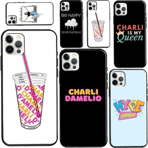 Charli D'Amelio Case For iPhone 11 Pro Max 12 mini 12 Pro Max 6S 7 8 Plus SE 2020 X XR XS Max Cover