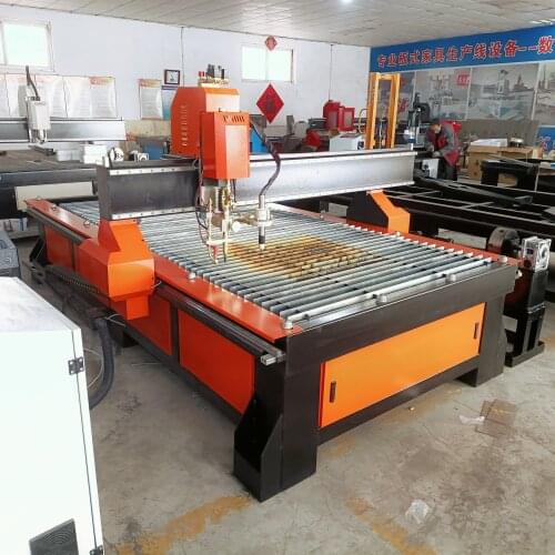 Home Use 1300*2500mm CNC Plasma Cutting Machine For 0.5-35mm Metal 1325 1530