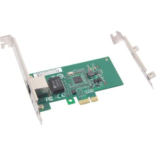 Intel I210-T1 Chip Gigabit Ethernet/Network Card(NIC),Single PCI Express 2.1 X1