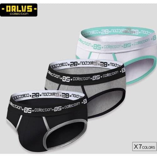 Mens underwear modal u convex low waist briefs stretch sports bikiniyoupin