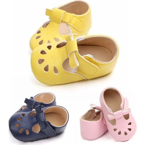 Baby Toddler Shoes for Girls Fashion Sneakers 0-6-12 Months Casual Soft Crib Shoes Prewalker Anti-Slip Pierced Crib Shoes