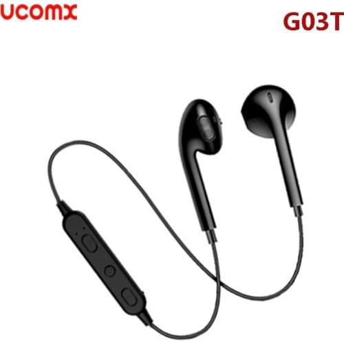New UCOMX G03T Mini Wireless Sport Bluetooth Headset BT5.0 In Ear Earphone With MIC For Huawei Xiaomi iphone Earbud For phone