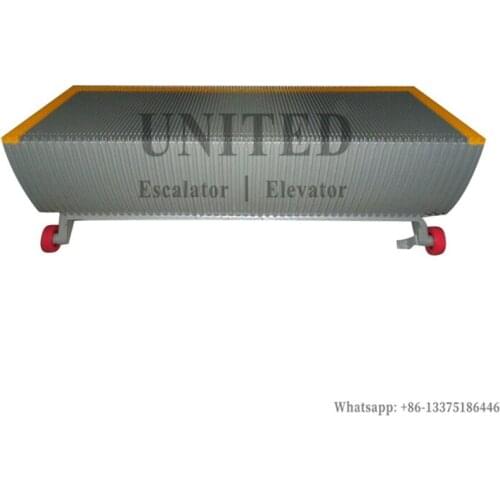 UNITED Escalator Aluminum Alloy Steps Spray 3 Yellow Edges GAA26340H5 L1000mm