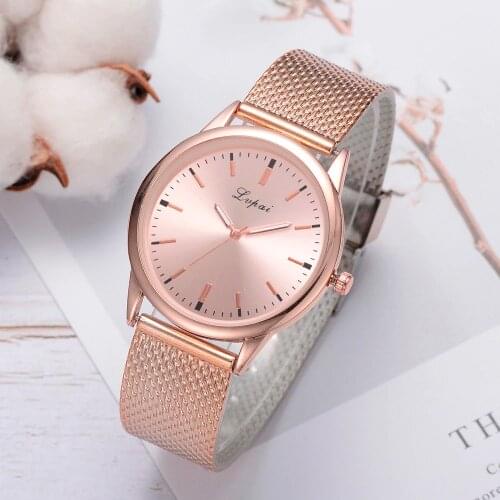 LVPAI Luxury Watch Women Dress Bracelet Watch Fashion Crystal Quartz Wristwatch Classic Ladies Casual Watch 533
