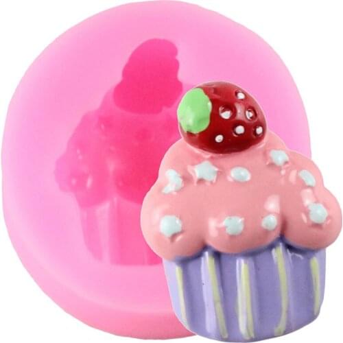 Ice Cream Shape Silicone Mold Chocolate Gumpaste Molds Fondant Cake Decorating Tools Resin Clay Candy Mould Kitchen Accessories