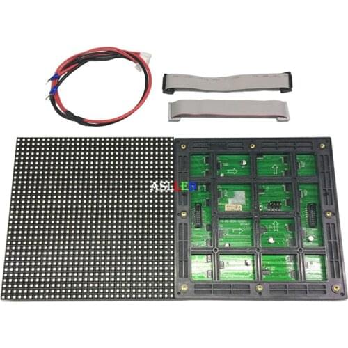 Video wall WIFI controller full color commercial billboard P6 outdoor waterproof module 192x192mm