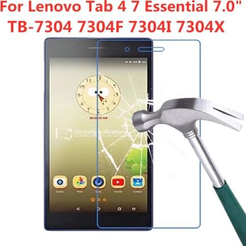 Tempered Glass Screen Protector For Lenovo Tab 4 7 Essential 7.0 Inch TB-7304 7304F 7304I 7304X Anti Fingerprint Protective Film