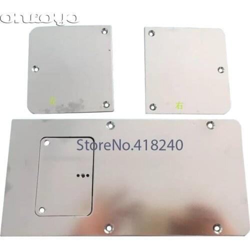 Computer Embroidery Machine Accessories Towel Embroidery Needle Plate Three-hole Small Left And Right Needle Plate Large