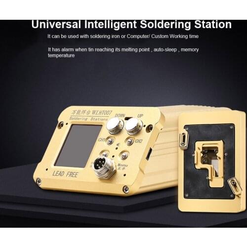 Lead Free Soldering Station Intelligent Temperature Control Tin Planting Mainboard Layered Heating Table for IP X XS MAX