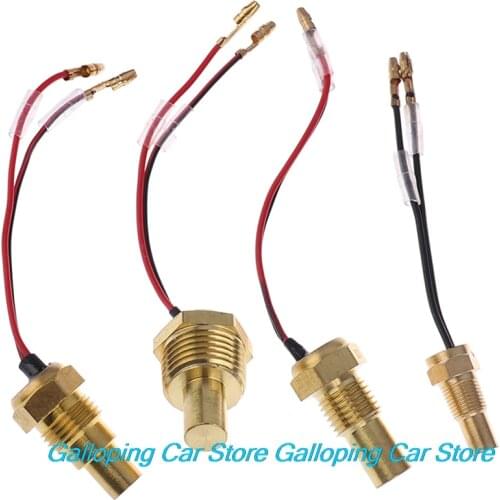 Sensor 50K Head Plug 10/14/16/21MM 12V/24V Car Truck Digital Water Temperature