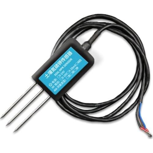 Soil NPK Sensor Agricultural Greenhouse Tester Environment Fertilizer Fertility Degree High-precision Intelligent Detector Soil