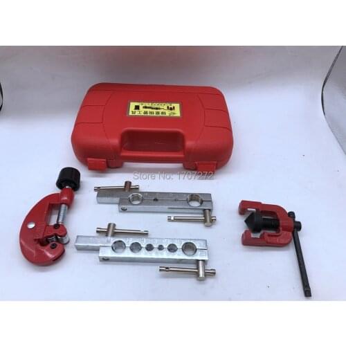 Purple copper tube/rivet steel pipe tools/riveting tube expanding set of/reamer group set containing cutter 3 to 19 mm