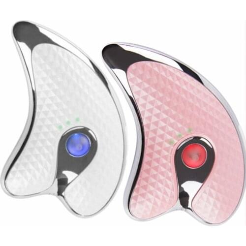 Face Neck Guasha Massager Face Wrinkle Removal Device Body Slimming Massager Electirc Facial Skin Beauty Care Scraping Tool