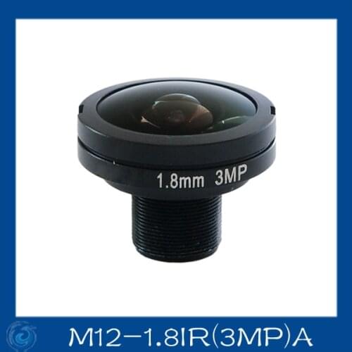 HD 3Megapixel Fish Eye Lens 1.8mm cctv board camera lens Board Fixed F2.8 Lens .M12-1.8IR(3MP)A