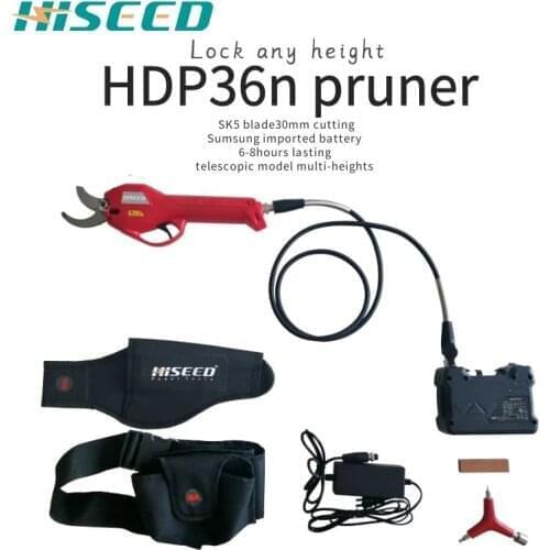 Imported battery powered pruning shears, pruning shears electric/ electric telescopic long reach pruner, electric tree pruner
