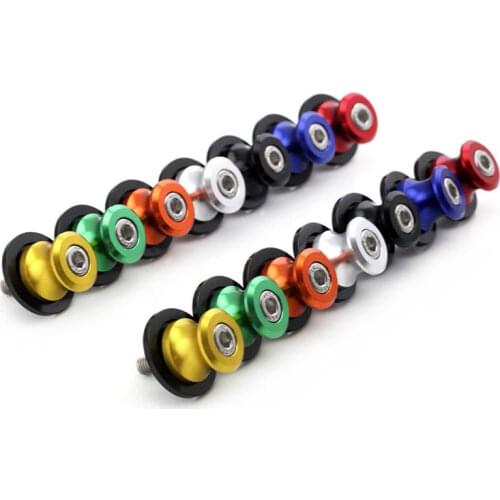 6mm 8mm 10mm swing arm Spools Sliders motorcycle Swingarm Spool slider for SUZUKI SFV650 GLADIUS SV650 TL1000S 600 750 KATANA