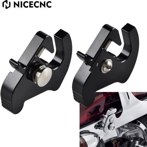 Detachables Rotary Latch Kits For Harley Davidson Electra Glide Sportster 883 1200 FLSTC FLHTCU XL883 XL1200 FXDB FLSS Parts