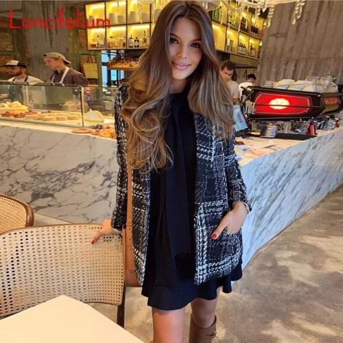 Женские твидовые пальто Lancifolium China At AliExpress