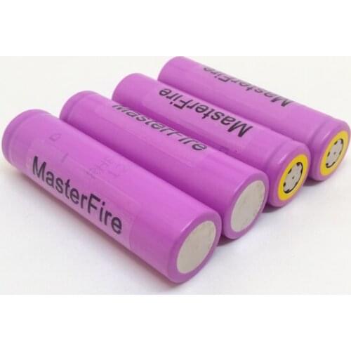Wholesale MasterFire 100% Original Sanyo 3.7V 3000mAh 18650 Rechargeable Battery Cells UR18650ZTA Lithium Batteries For Torches