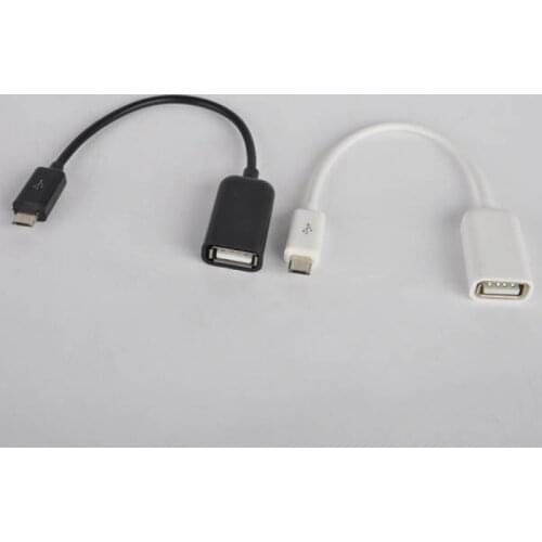 Micro USB Male to USB Female Converter OTG Adapter Cable Cord Suitable For Android Smart Mobile Cell Phone Adapter Converters
