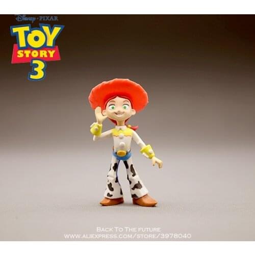 Disney Toy Story 3 Jessie mini doll Q Version 5cm PVC Action Figures mini Dolls Kids Toys model for Children boy gift