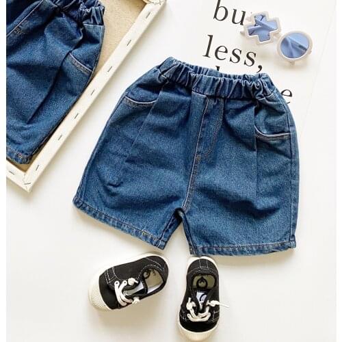 Tonytaobaby Boys and Girls' Solid Color Lantern Pants Harun Casual Cotton Denim Toddler Pants
