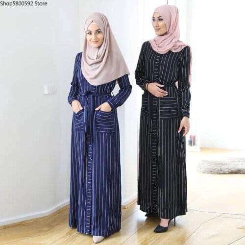 Ramadan Eid Mubarak Abaya Dubai Turkey Muslim Dress Kaftan Islam Clothing Long Dresses Abayas For Women Caftan Robe Longue Femme