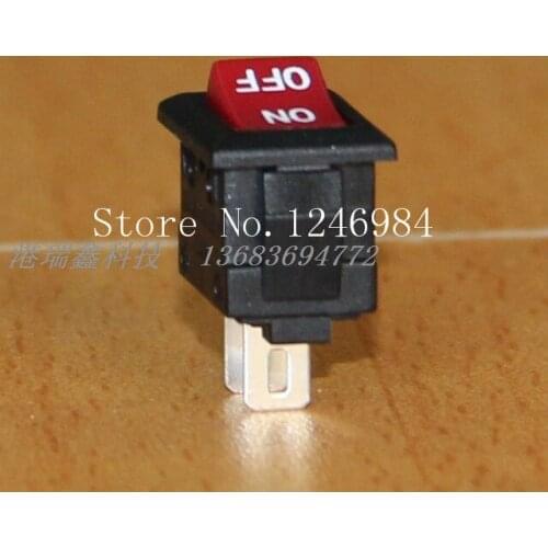 [SA]Ultra-small power switch Taiwan bright red rocker switch group LIGHT ON-OFF mini rocker switch MRA--100PCS/LOT