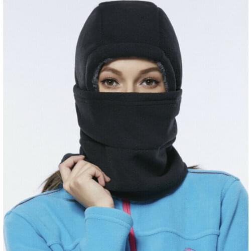 4 Colors Women Men Unisex Multifunction Cold Weather Wind Stopper Mask Hat Winter Outdoor Sports Warm Skullies Hiking Scarves