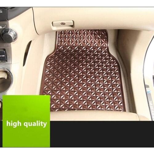 Universal 5PCS Car Floor Mats Fit For Most of 5 Seats Cars Anti-Slip Mat Car Floor Mats Car Styling Floor Mats Accessories