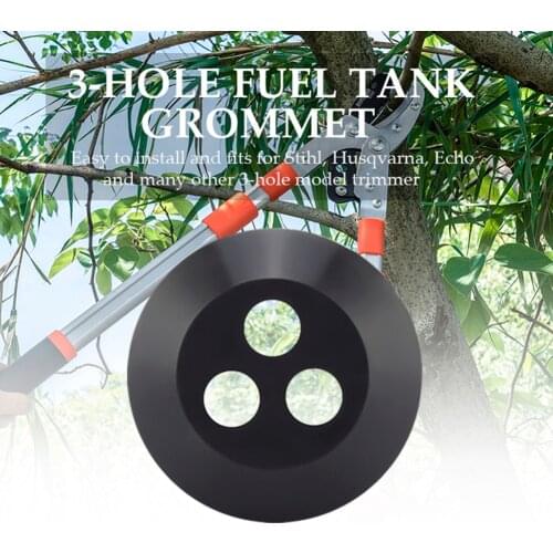 5Pcs/Set Three Hole Fuel Gas Grommet Replacements for Trimmer Lawn Mower