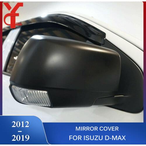 Mirror Cover For ISUZU D-MAX 2012 2013 2014 2015 2016 2017 2018 2019 Isuzu DMax Chrome ABS Car Styling YCSUNZ
