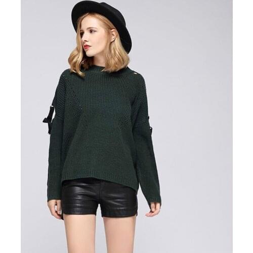 Blusas De Inverno Feminina Cotton Acrylic Flat Knitted O-neck Full Regular Top Sale Poncho Pullover 2018 Sweaters And Neck