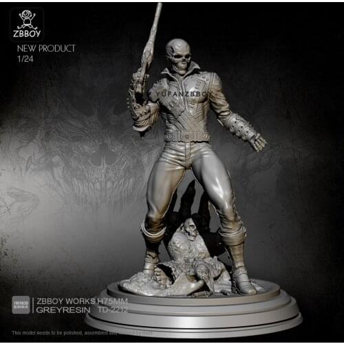 1/24 Resin model kits figure colorless and self-assembled TD-2212