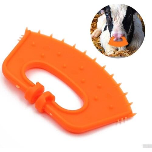 10/20Pcs Livestock Cattle Bull Nose Calf Weaner Milk Sucking Preventer Calf Nose Ring Cattle Nose Thorn Cattle Feeding Equipment