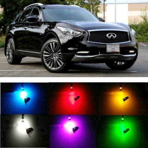 20pc/lot canbus t5 Instrument Dashboard LED Light Bulbs For infiniti Q50 ex30d ex37 fx35 fx45 fx37 q45 Q40 Q70 QX50 QX60 QX70
