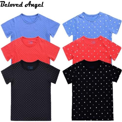 2018 Hot Fashion Brand Boys Girls T-shirt Kids Tops Tee Designer Toddler Baby T Shirts Cotton Short Sleeve Children Tops Tee